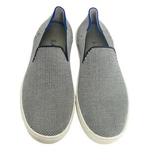 Slip-On Knit Women’s Sneakers in Black and White